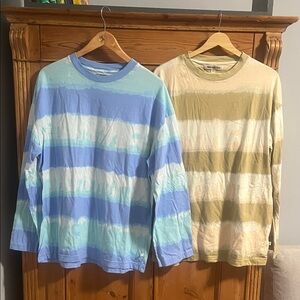 Bundle of 2 UO Roller Stripped Tee, size S